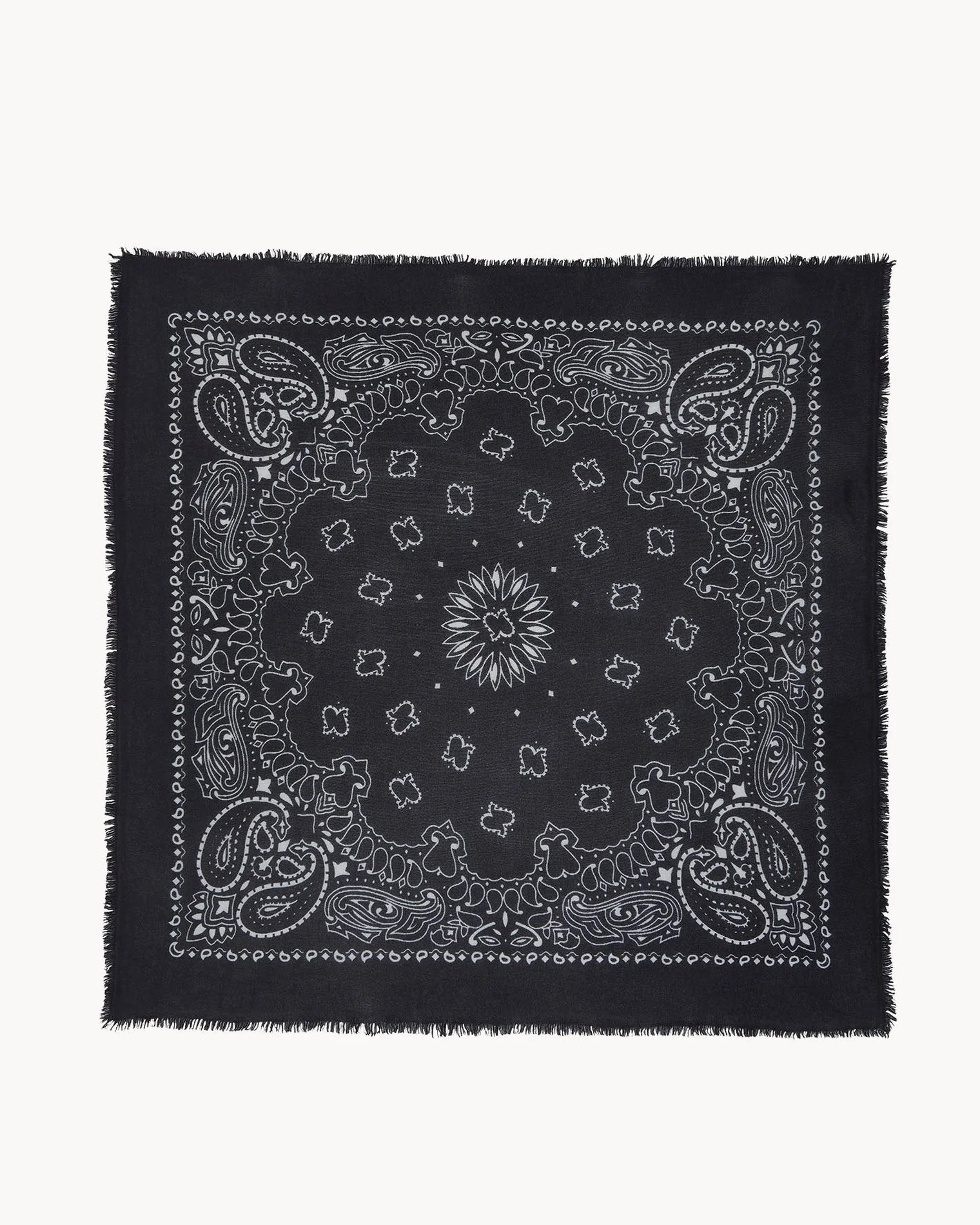 Grand Bandana Hachiko Ciel Noir