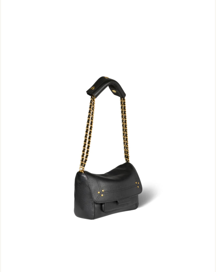 Lulu S Veau Noir Brass