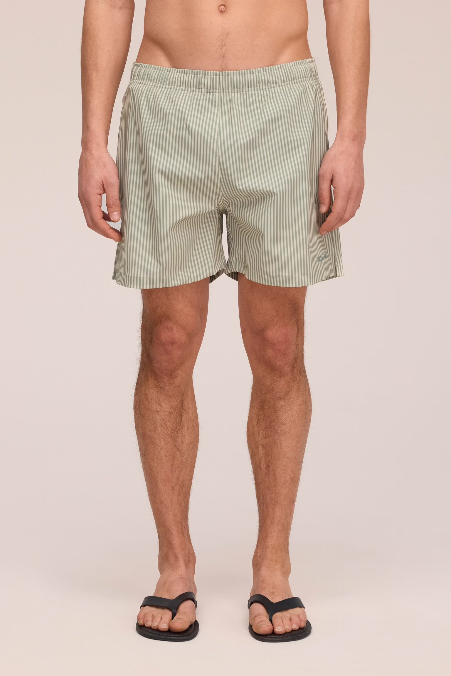 Holiday - Drawstring swimshorts 730 Green Stripes