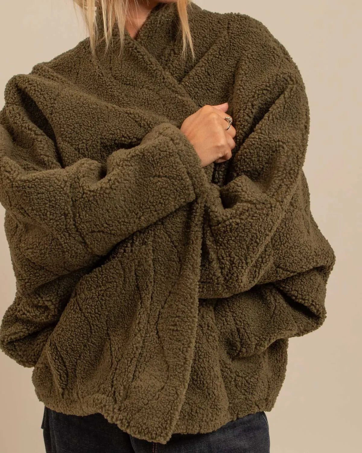 Veste Chicago Sherpa Kaki