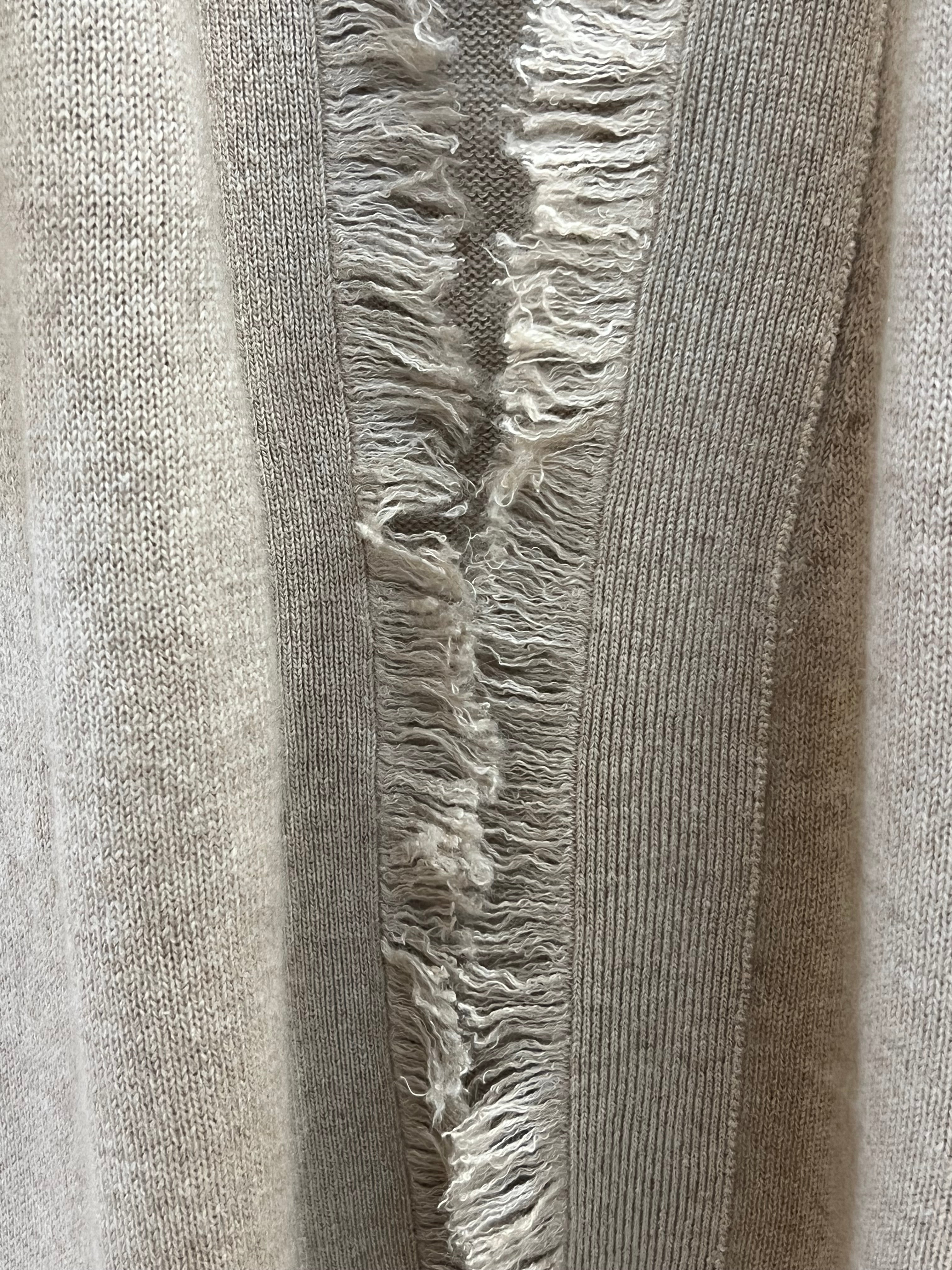 Gilet Nessa Beige Chiné