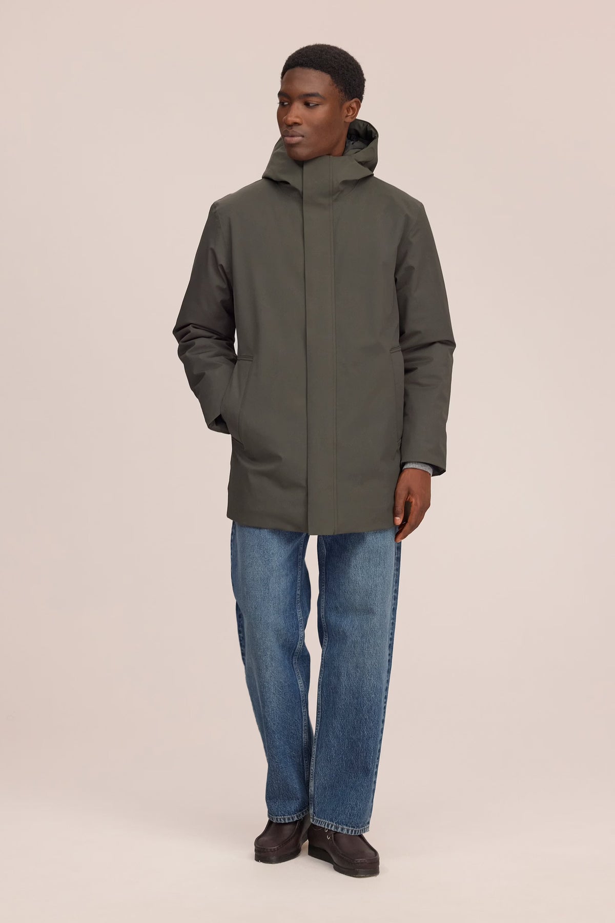Manteau Blake Hood Kaki