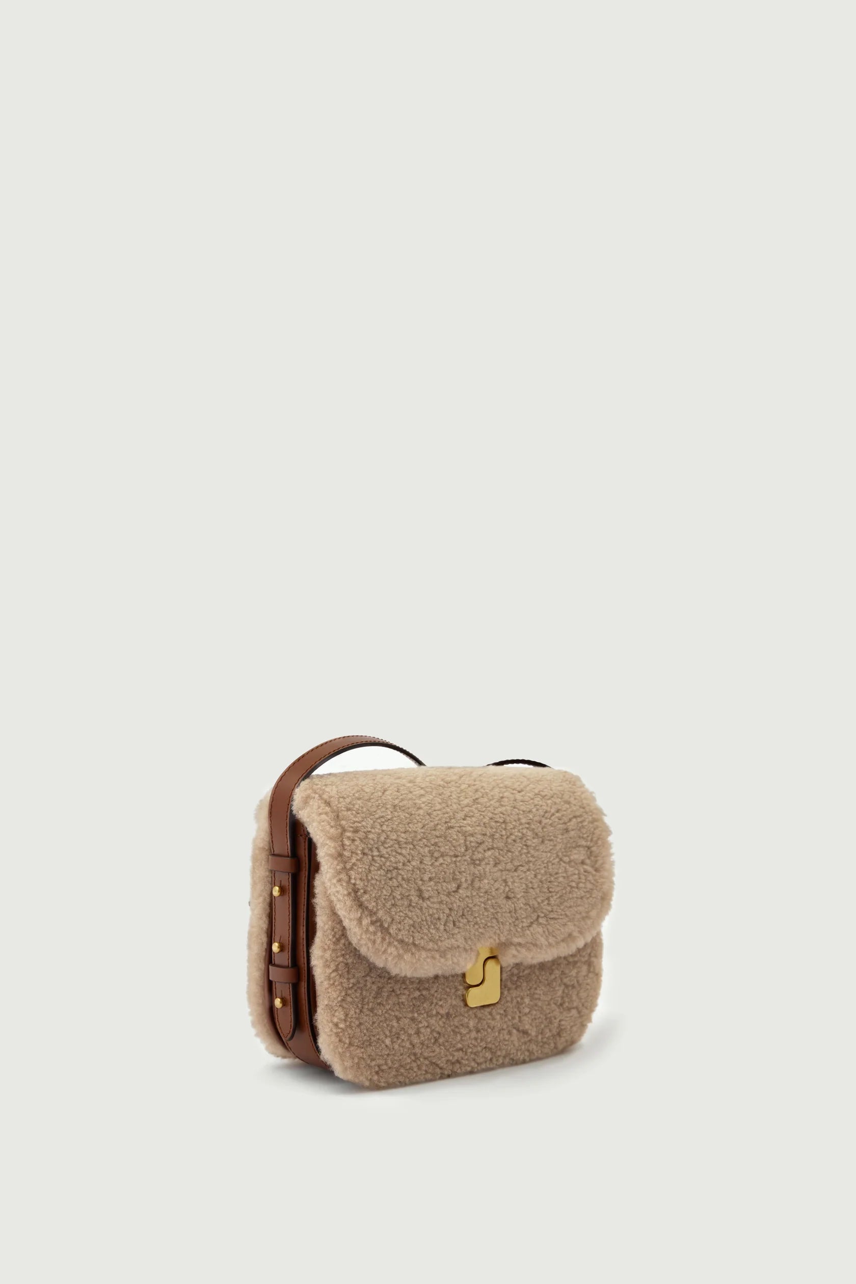 Sac Bellissima Mini Shearling et Cuir