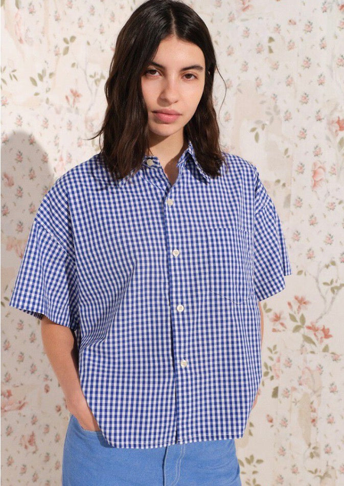 Chemise Femme Ekirow Vichy Bleu
