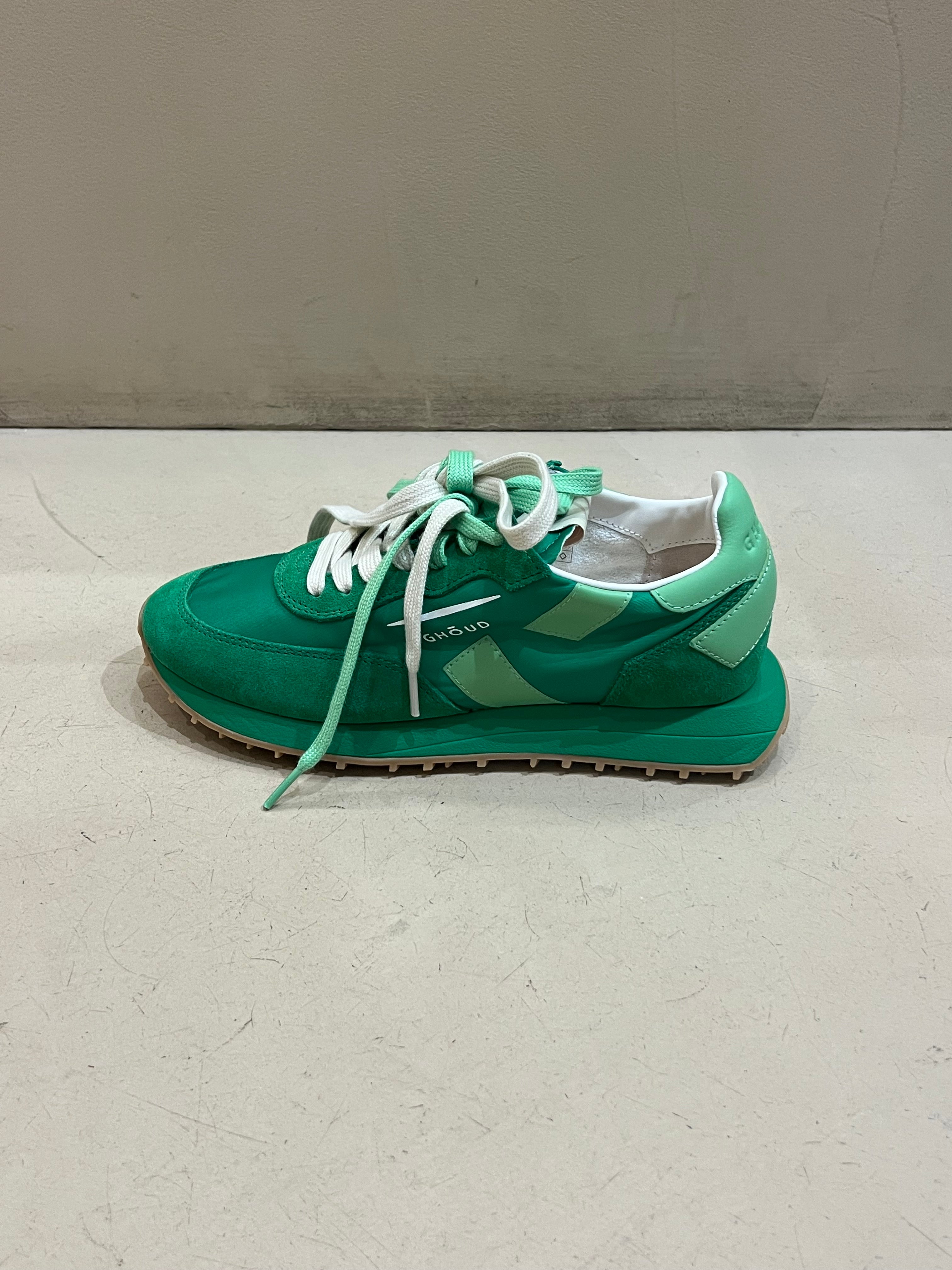 MD05 Baskets Rush Low Wom Mononyl Suede LakeGrn