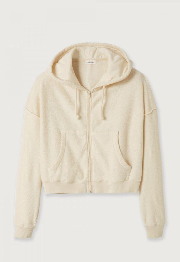 Sweat Zippé Bobypark Ecru