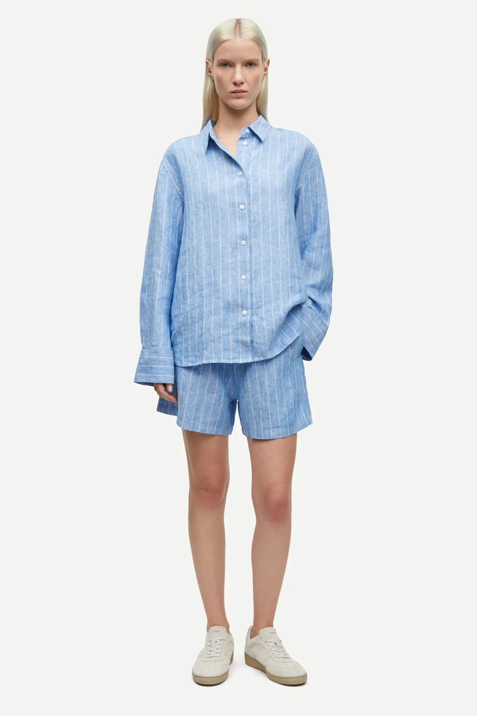 Sanot Shirt Blue Jasper St