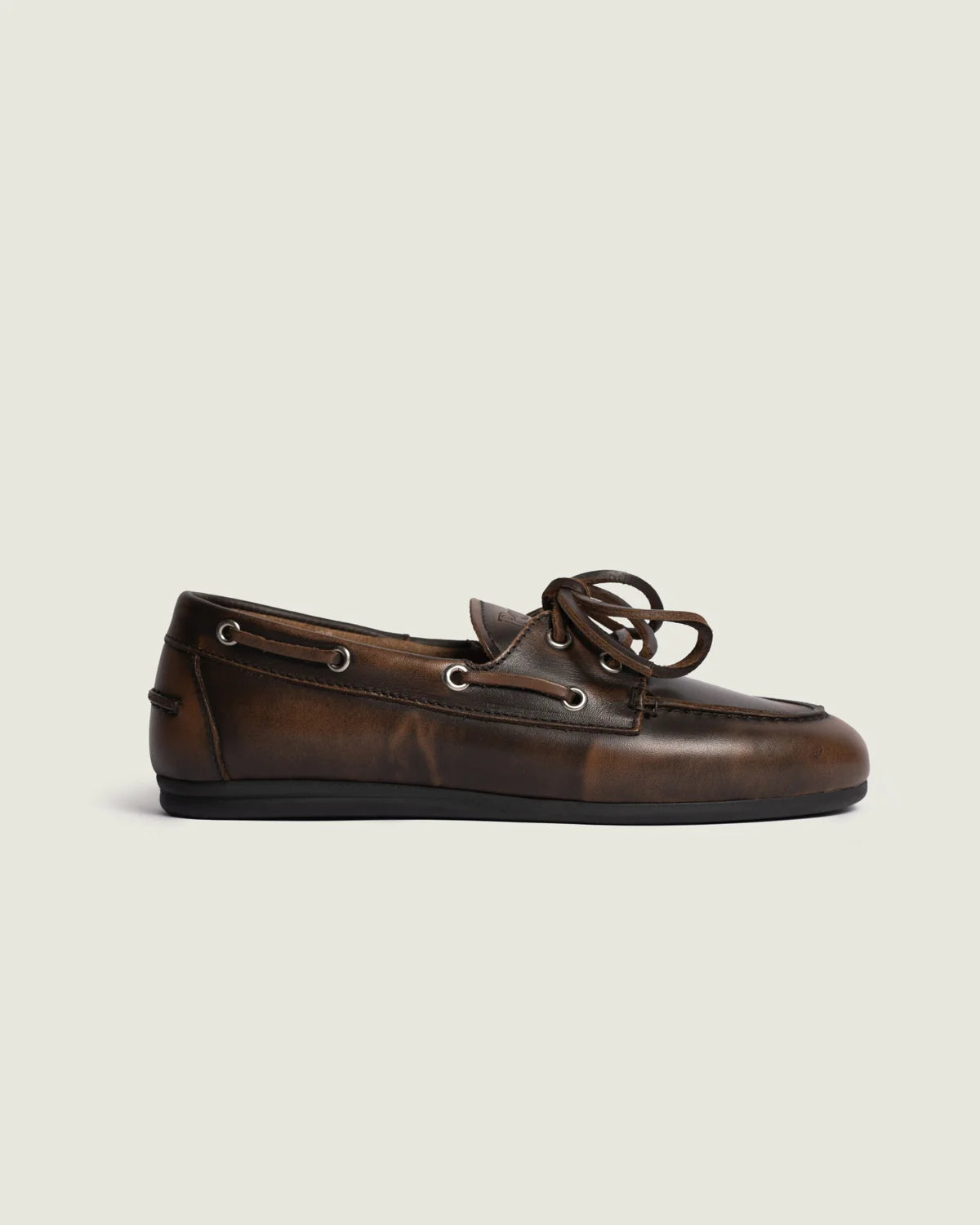 Boat Loafer Brushed - Dark Brown