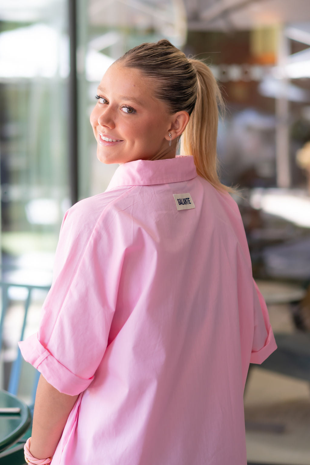 Robe Chemise Riviera Rose