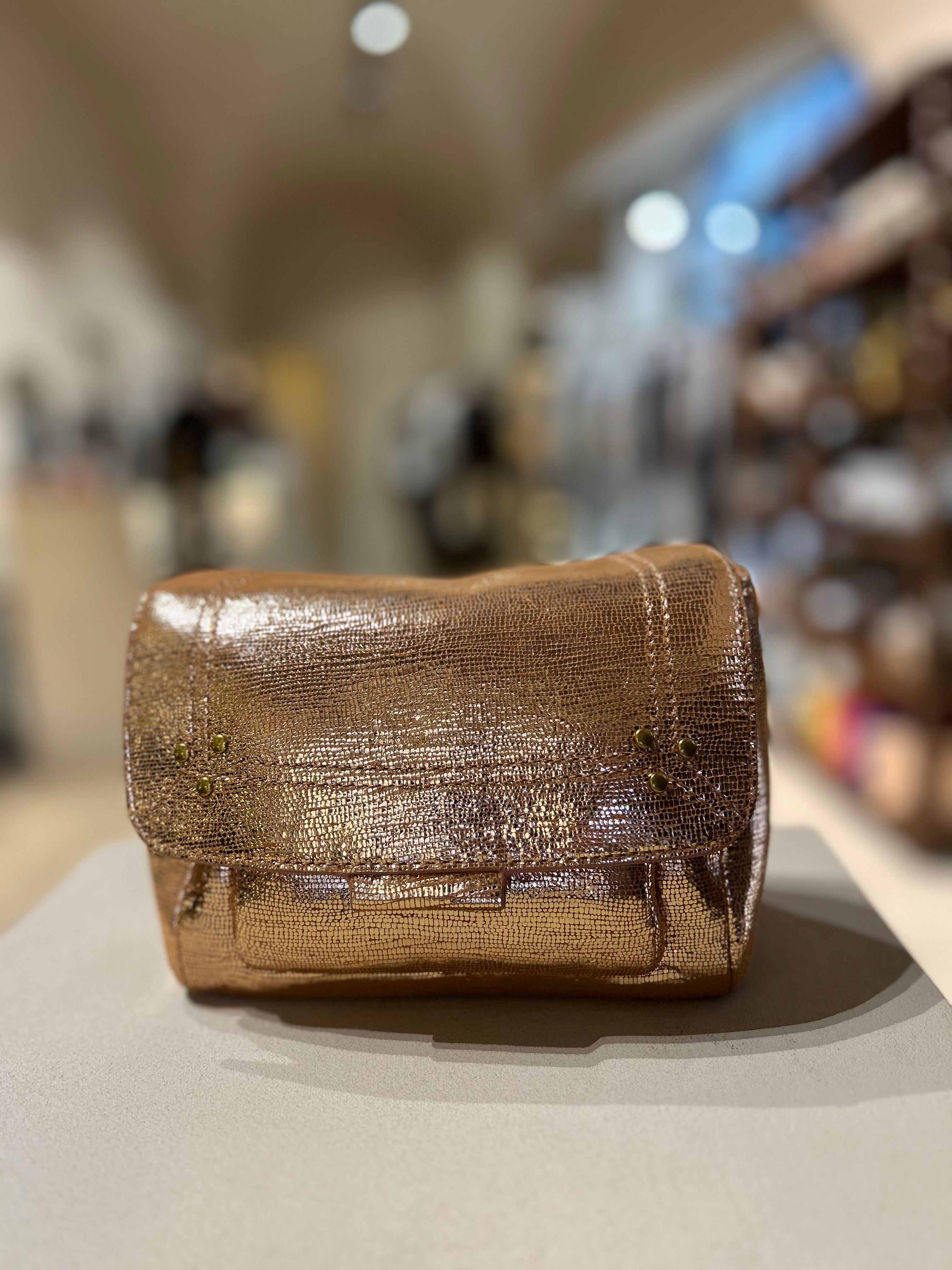 Sac Lulu S Lamé Rose Gold