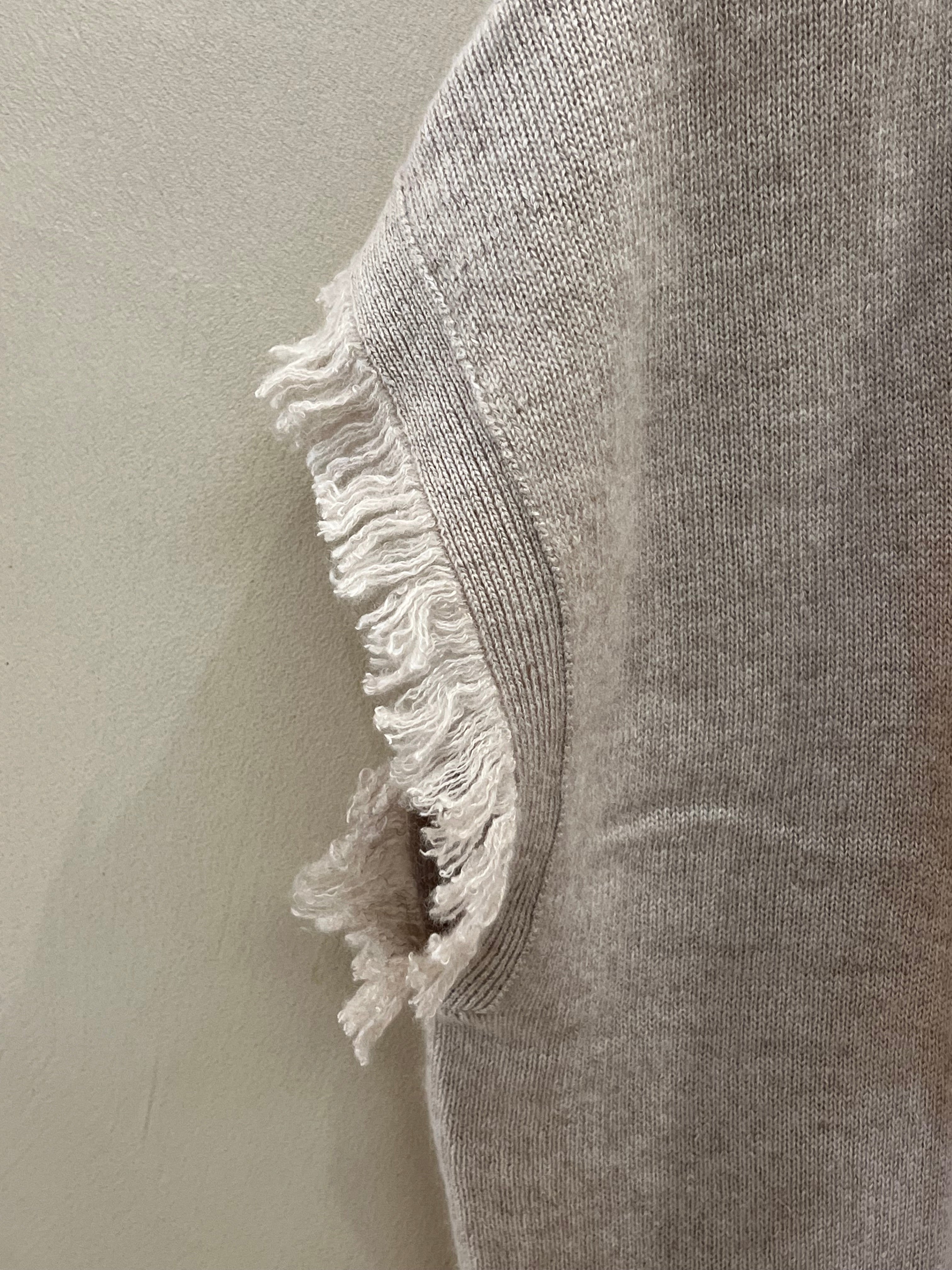 Gilet Nessa Beige Chiné