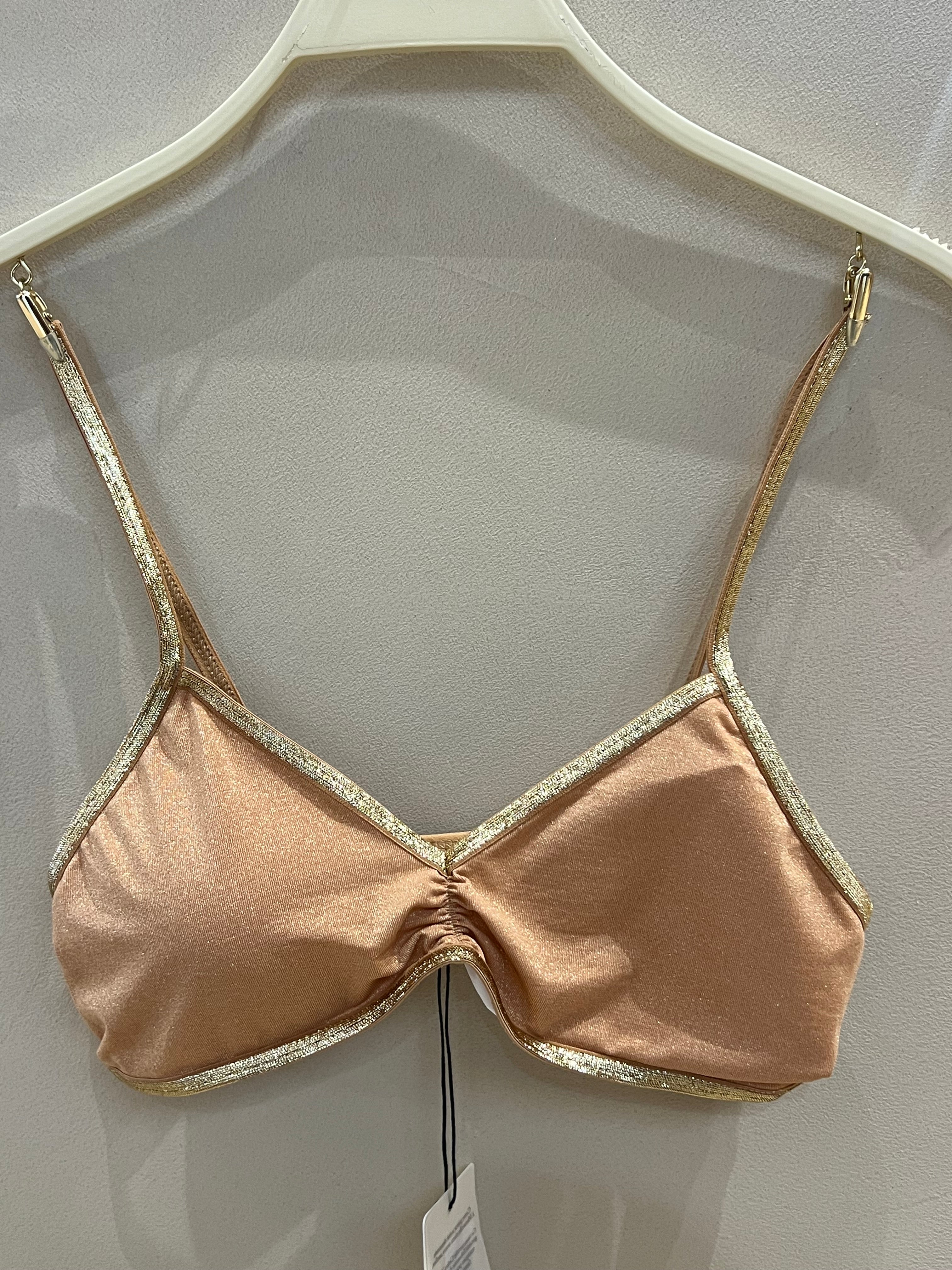 Brassière Georgia Mousses Amovibles Golden Lurex
