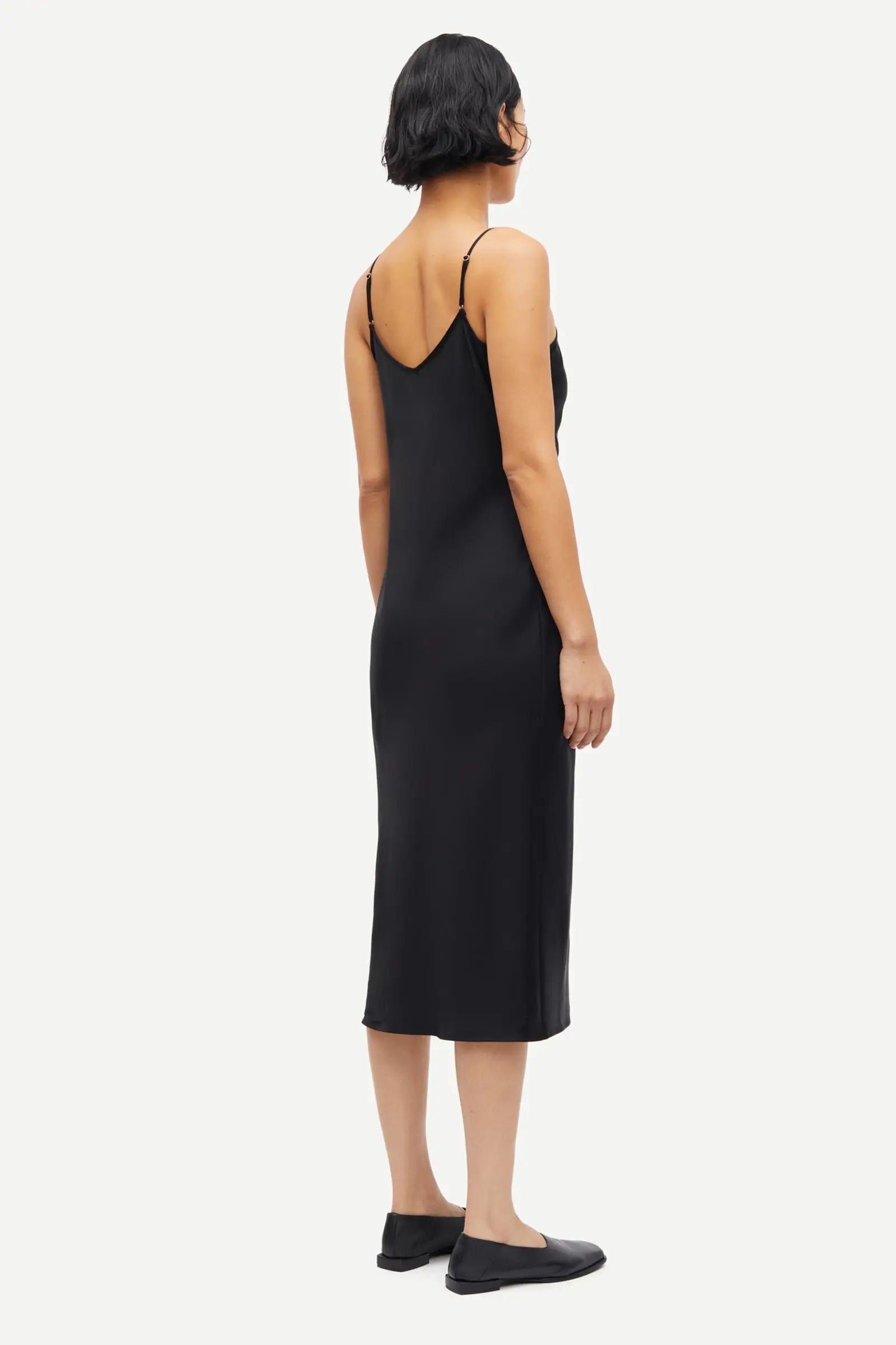 Sasharon Strap Dress Black