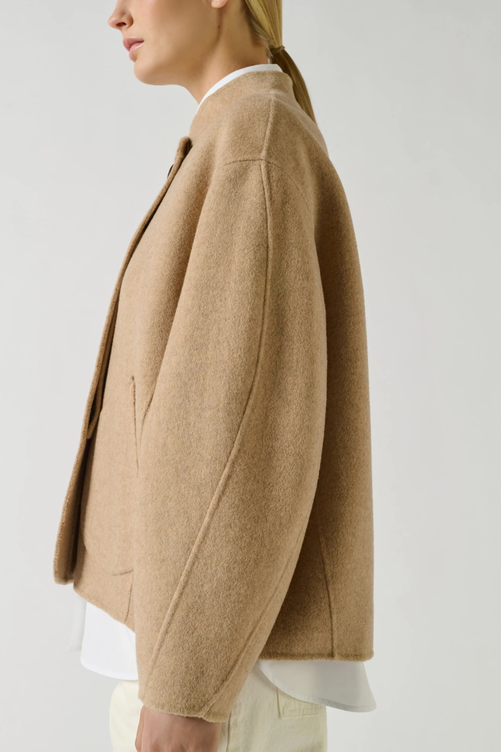 Manteau Windsor Beige Chiné