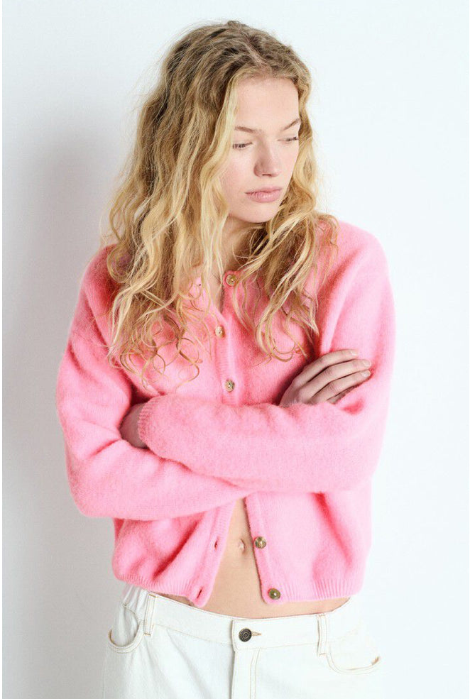 Gilet Femme Vitow Rose Chiné