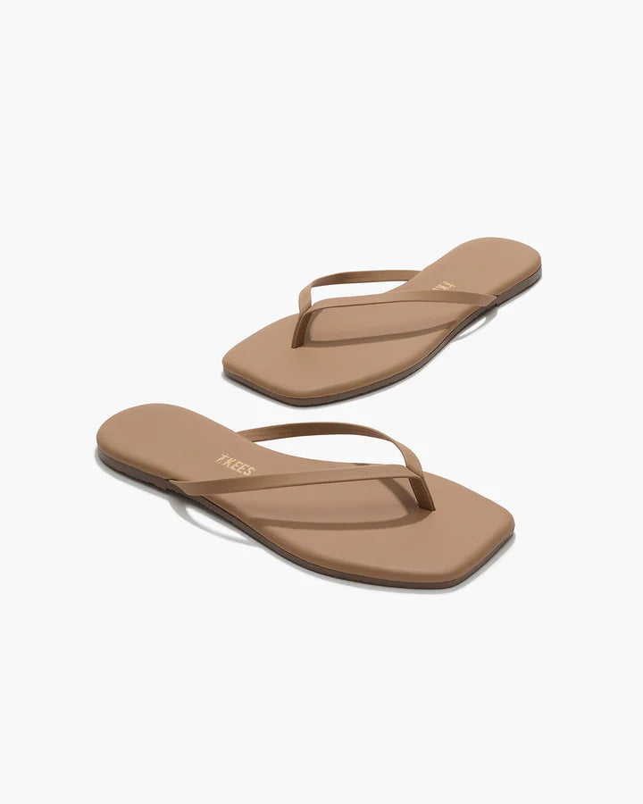 Tong Square Toe Lily Cacao