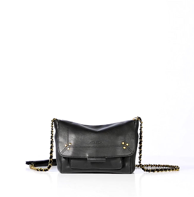 Lulu S Veau Noir Brass