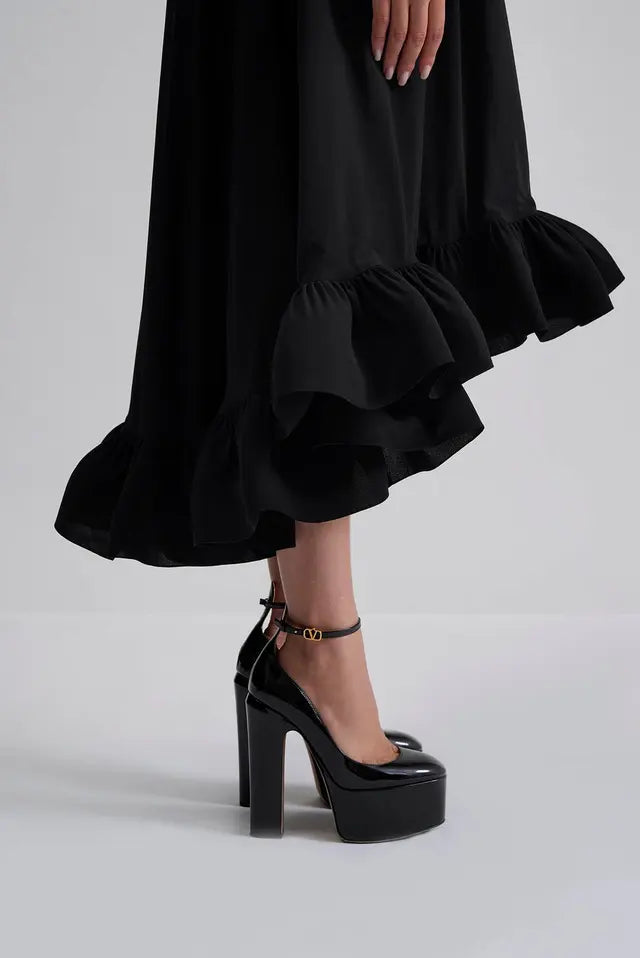Robe Sabrina Midi Black