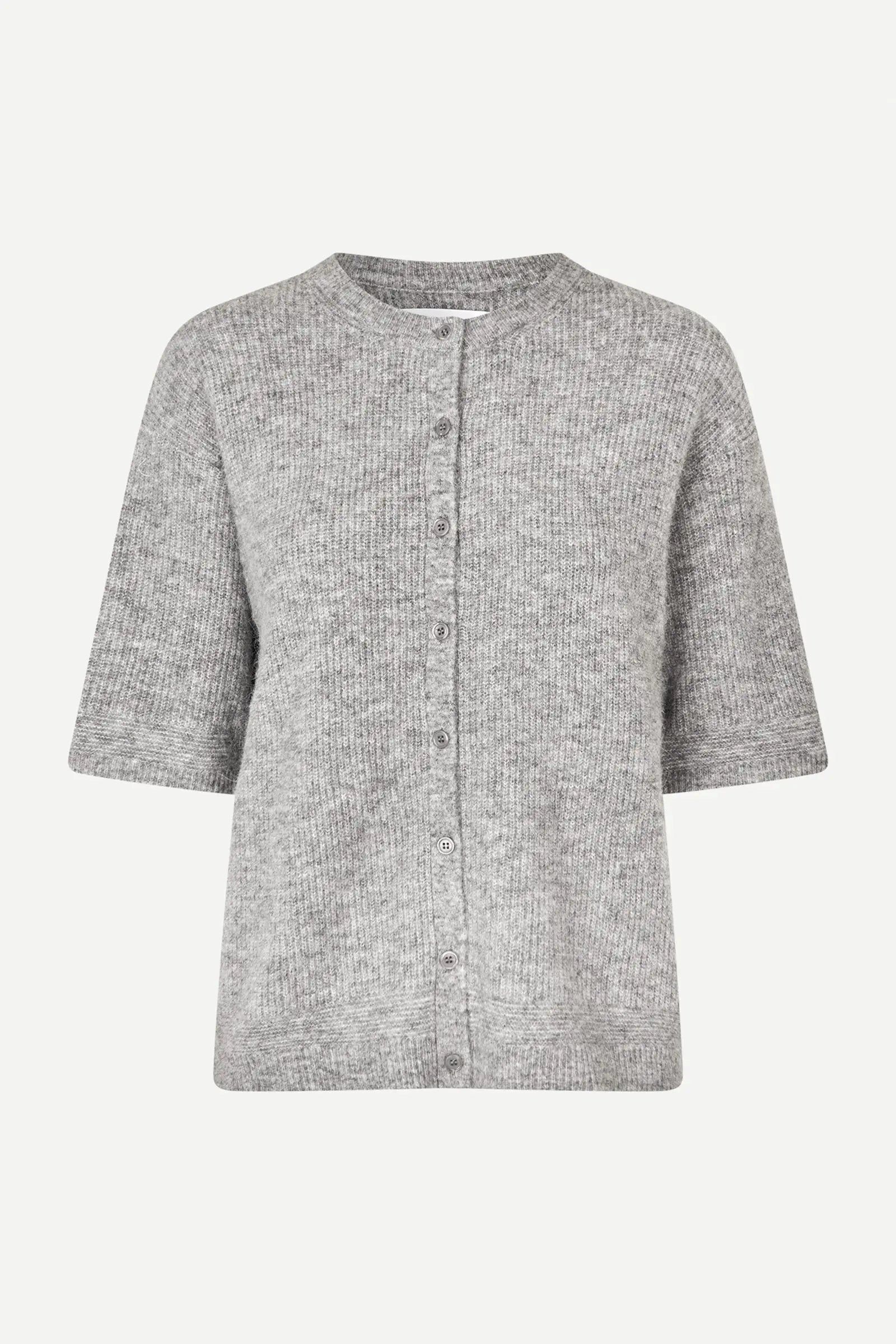 Saanoura SS Cardigan Grey Mel