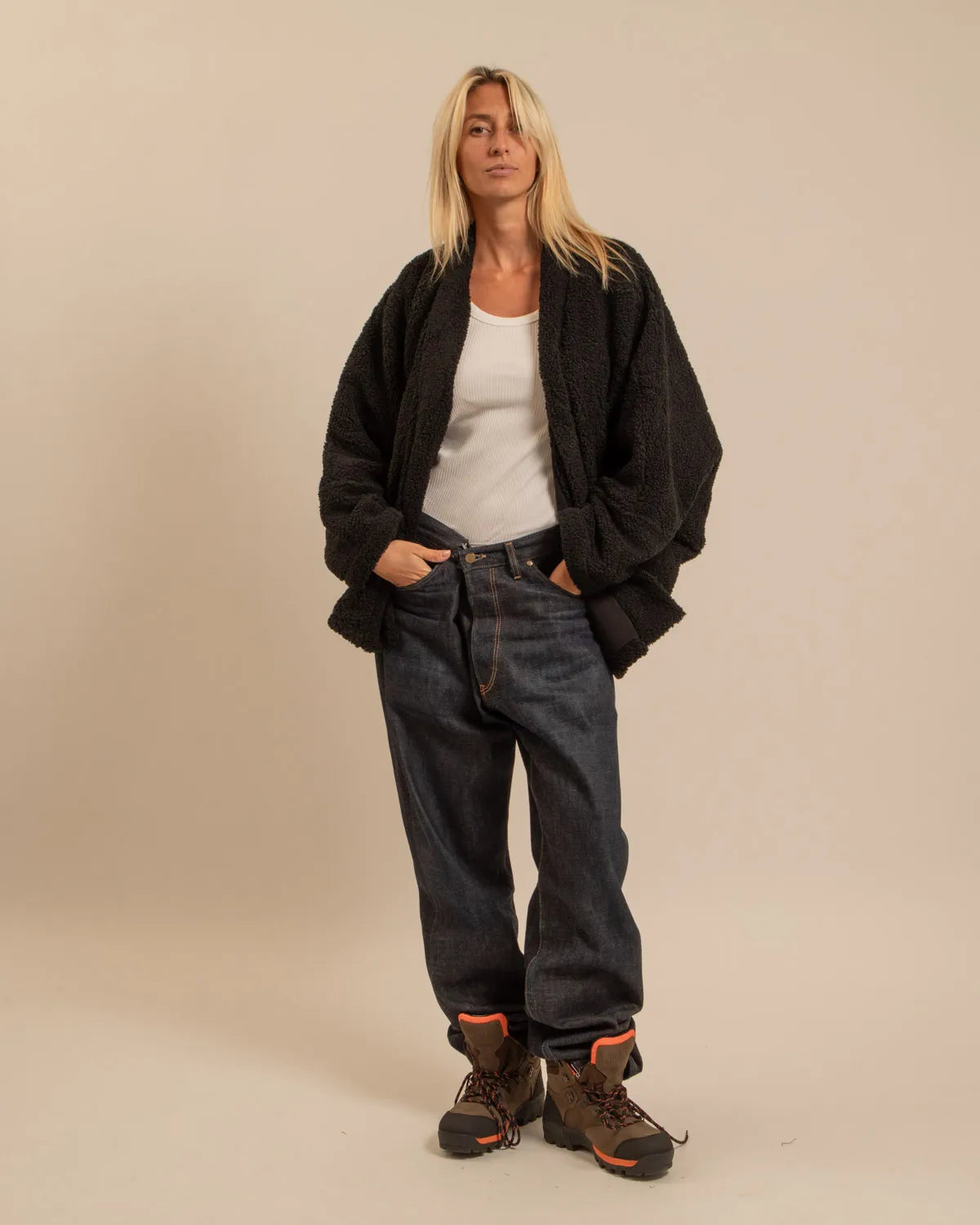 Veste Chicago Sherpa Noir