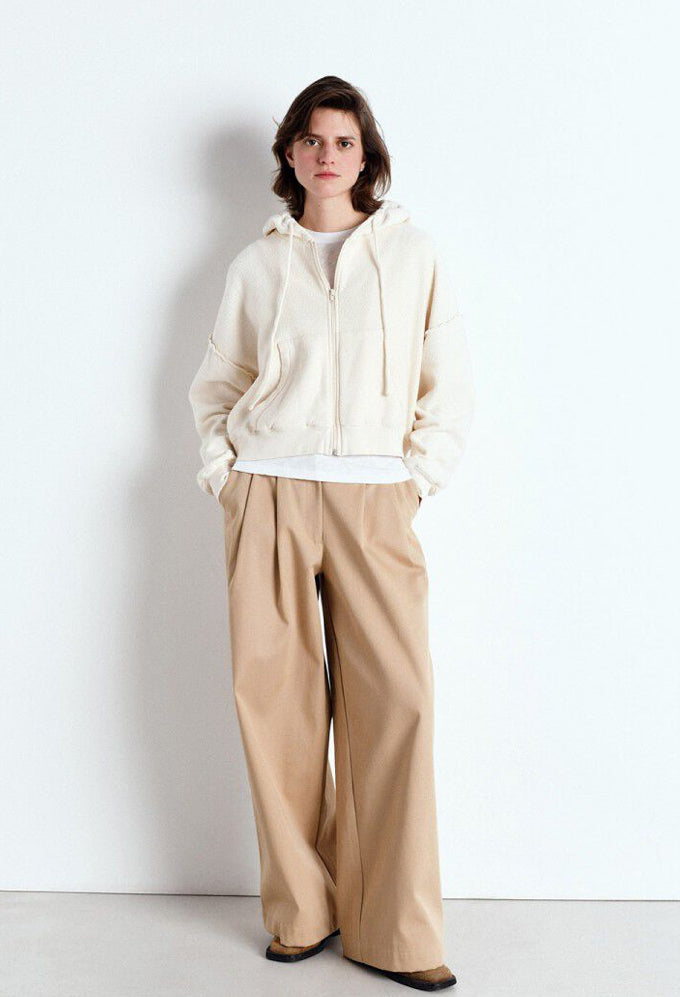 Sweat Zippé Bobypark Ecru