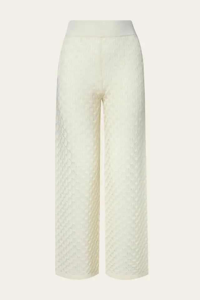 Alissa Knitted Pants Cream