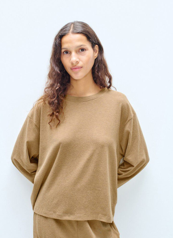 Tee Shirt Ypawood Manche Longue Macchiato Chiné