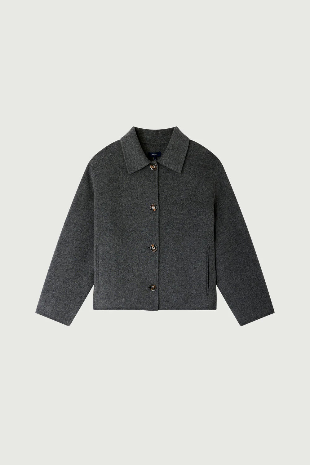Manteau Gyoda Gris Chiné
