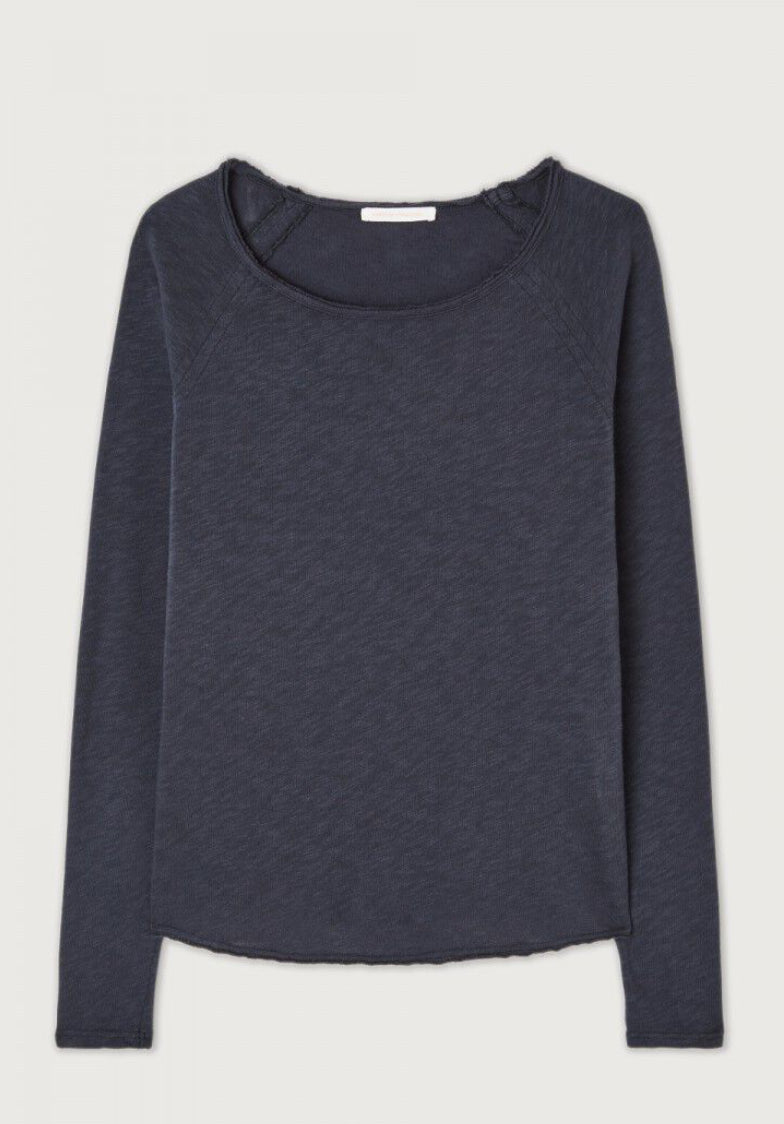 Tee shirt Femme Sonoma 31 Navy Blue Vintage