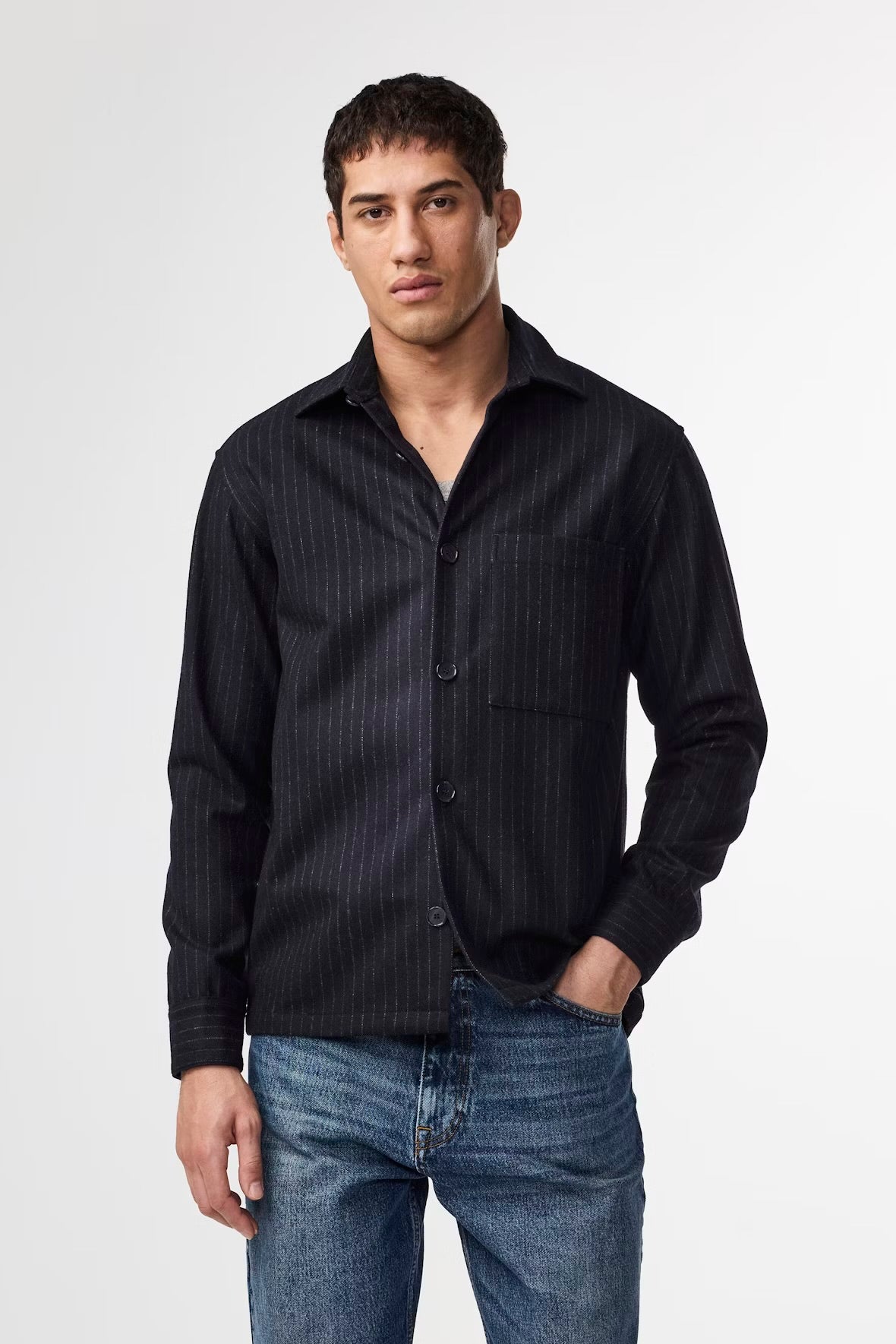Chemise Freddy Navy Stripes