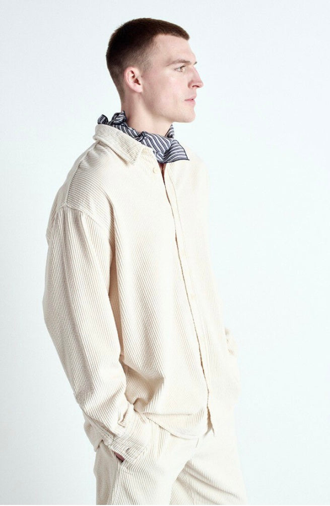 Chemise Homme Padow Ecru Vintage