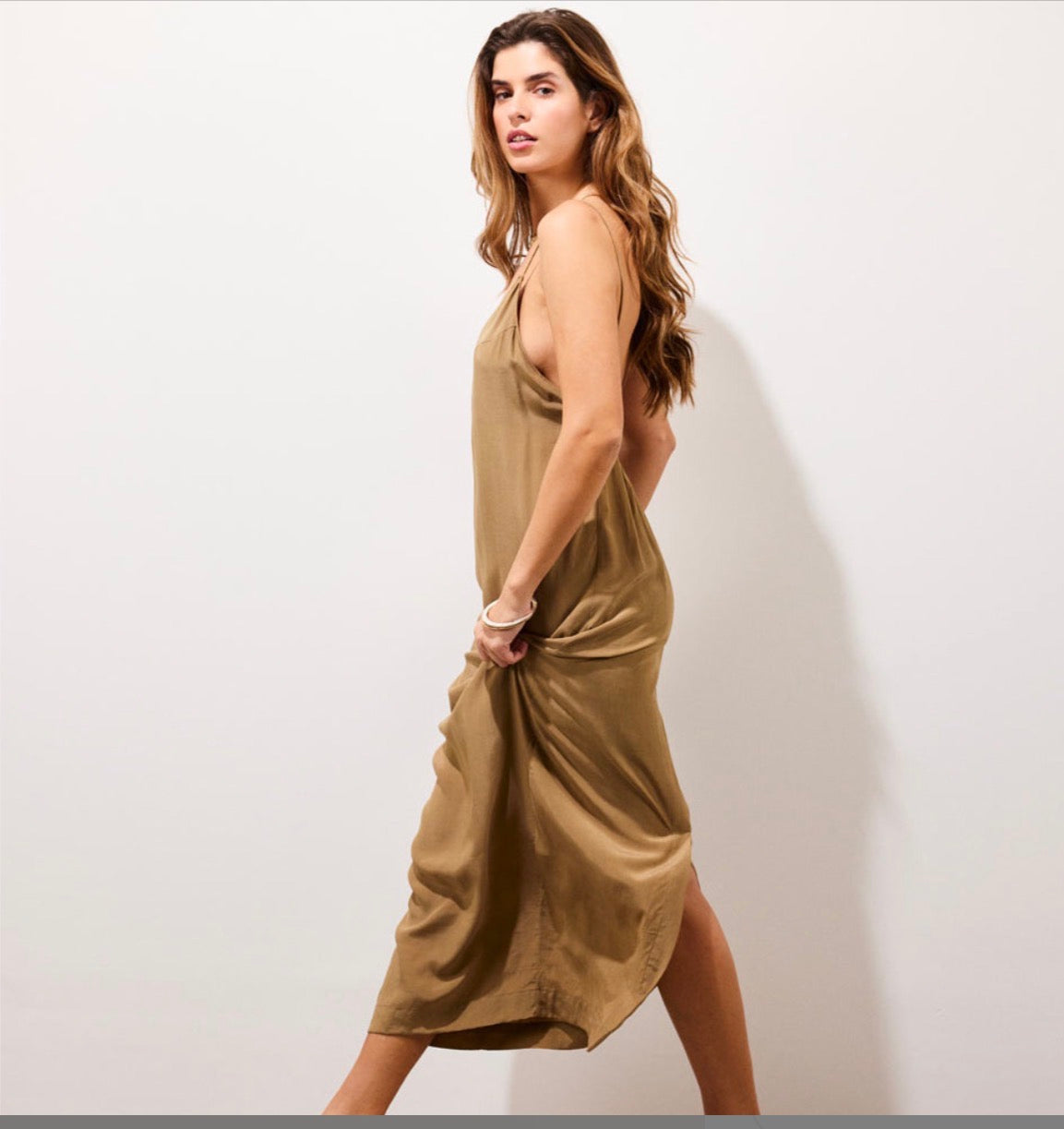 Blake Robe longue dos nu à bretelles Japan Murtoli