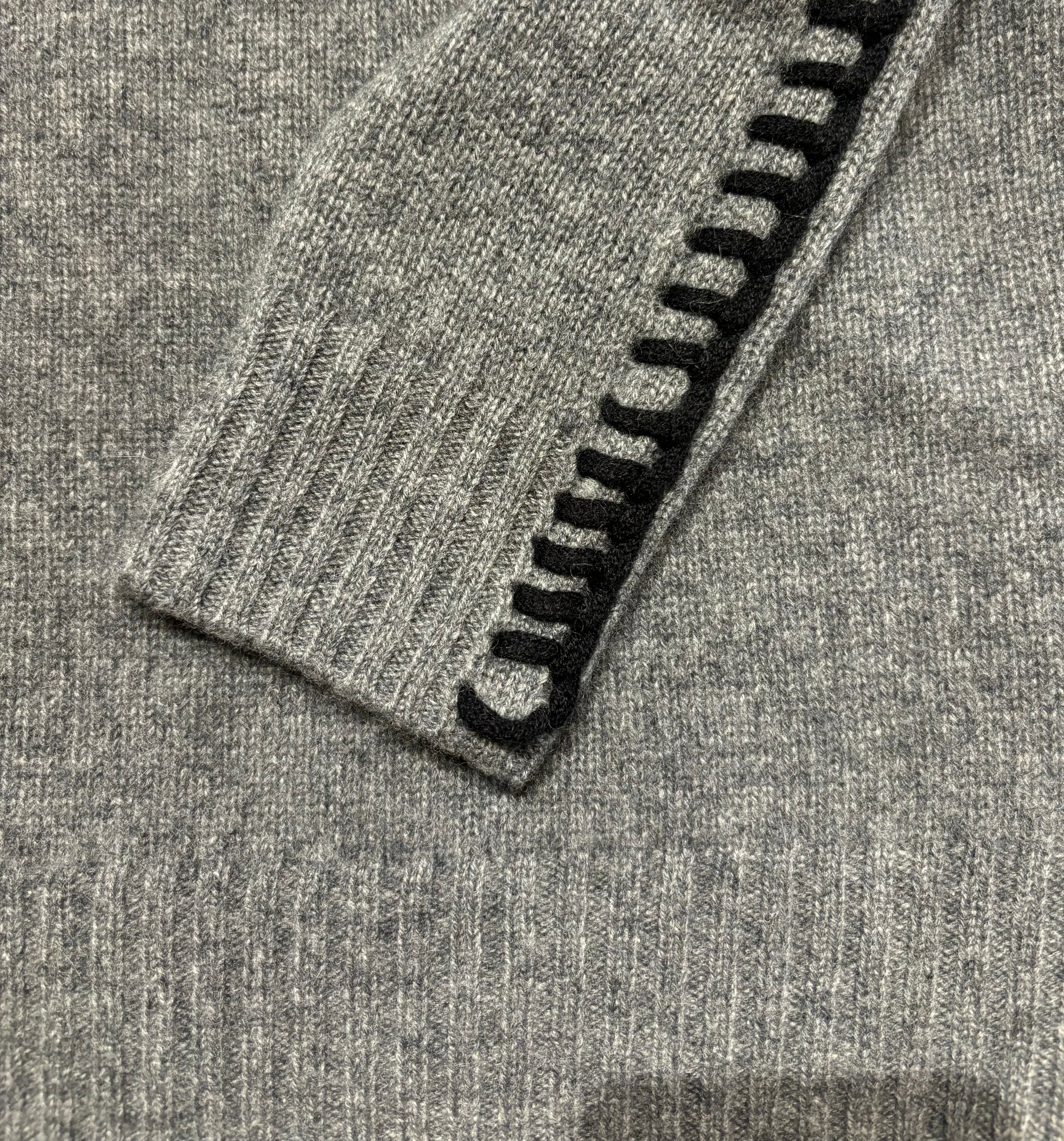 Pull Amea Flanelle Noir