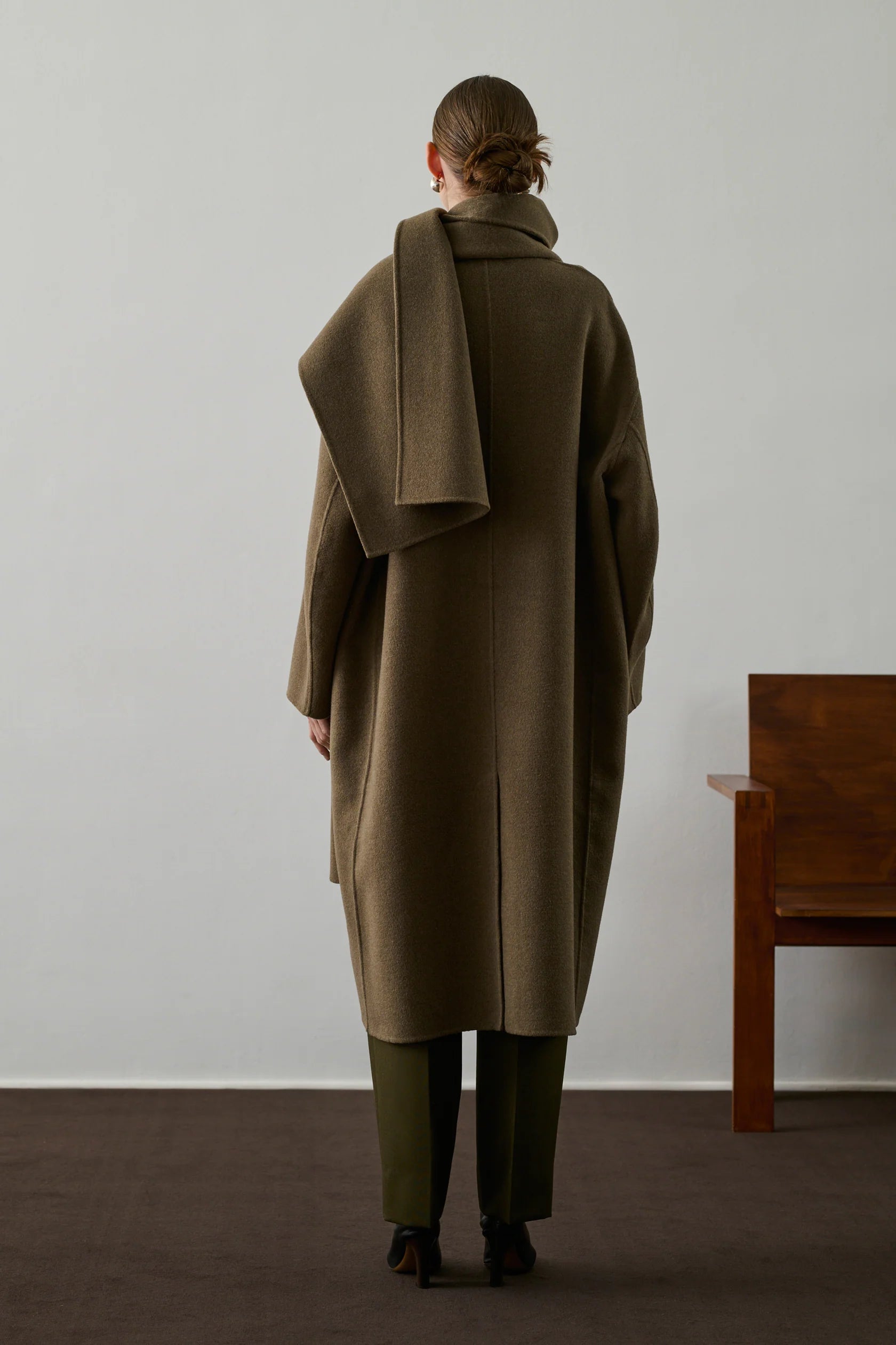 Manteau Finn Beige Gris