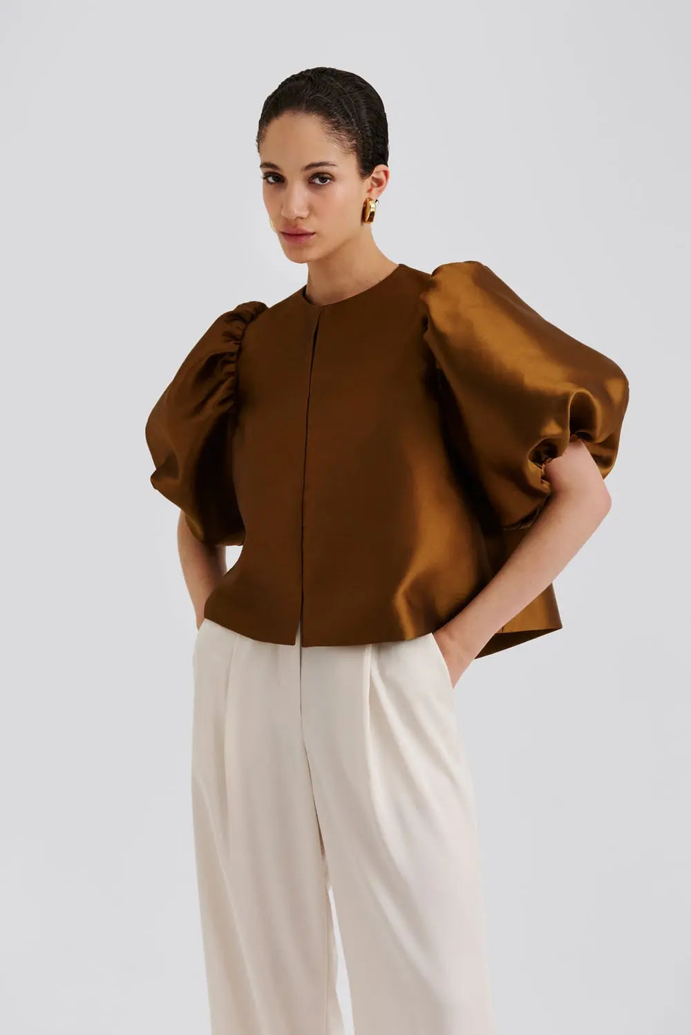 Cleo Blouse Amber