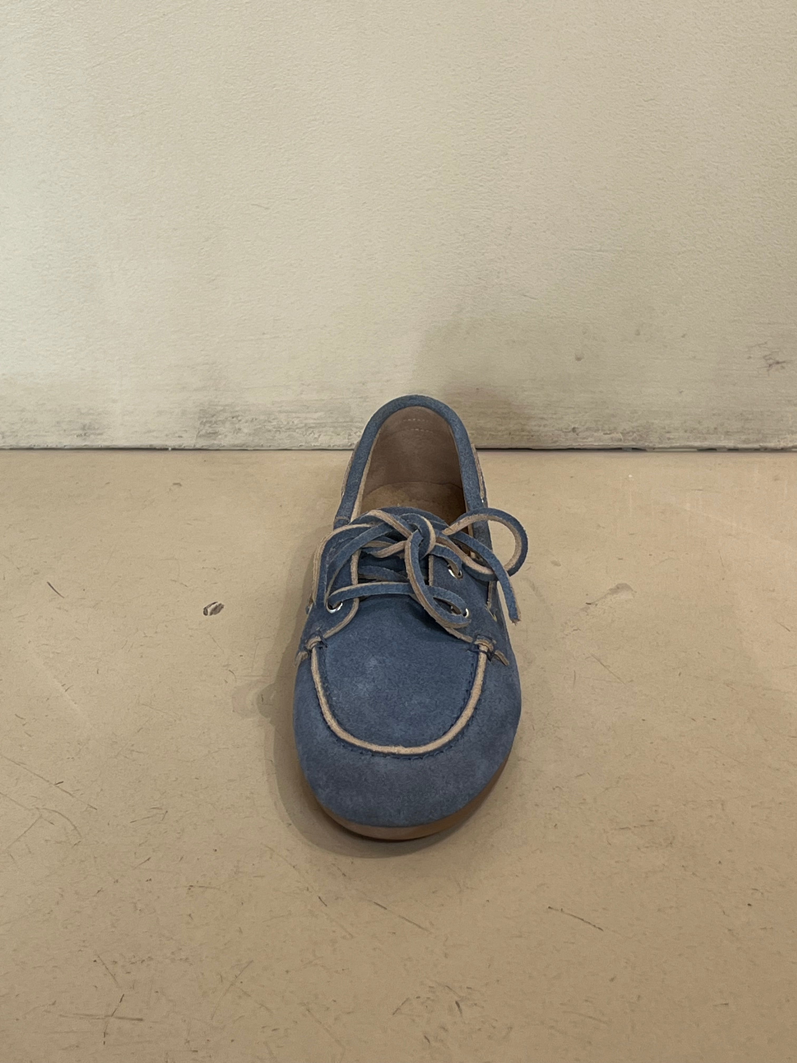 Boat Loafer Brushed - Suede Cloudy Blue