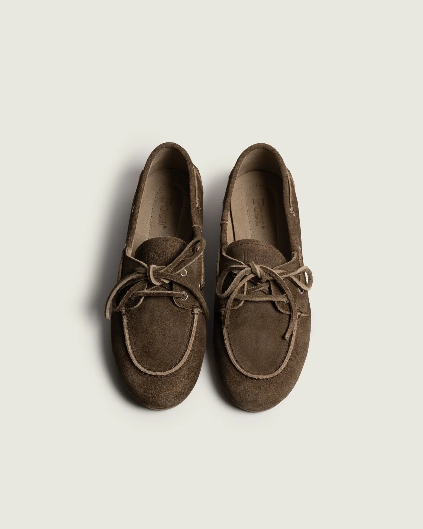 Mocassins Bateau en Daim Dark Brown