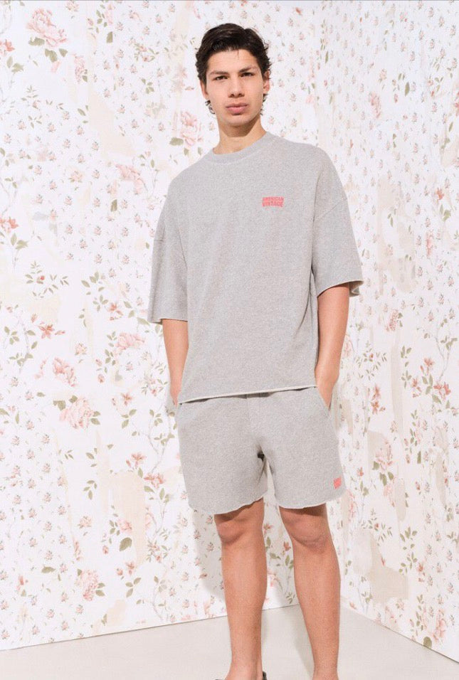 Short Homme Nyzzow Gris Chiné