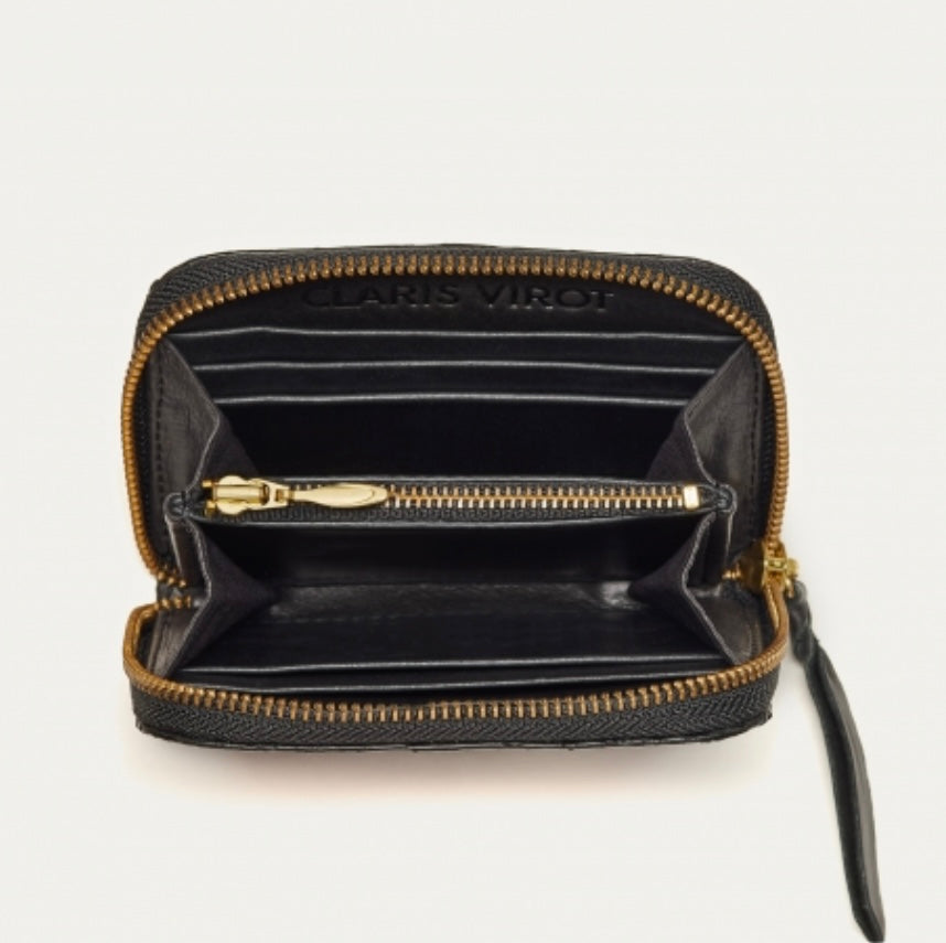 Portefeuille Python Mini Bob Noir