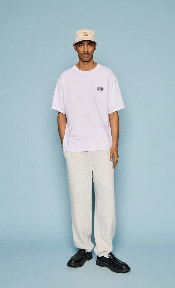 T- Shirt Fizvalley Blanc Mixte 20 Years