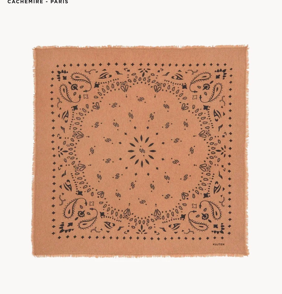 Grand Bandana Hachiko Marron Camelo