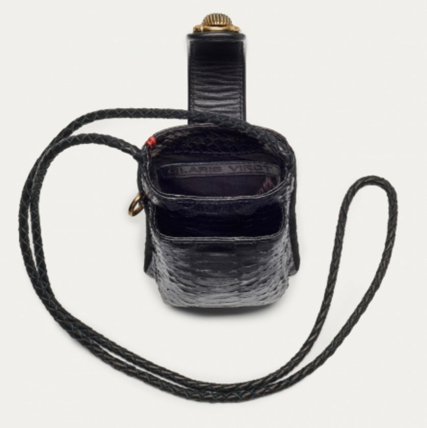 Étui Mobile Python Double Marcus Noir