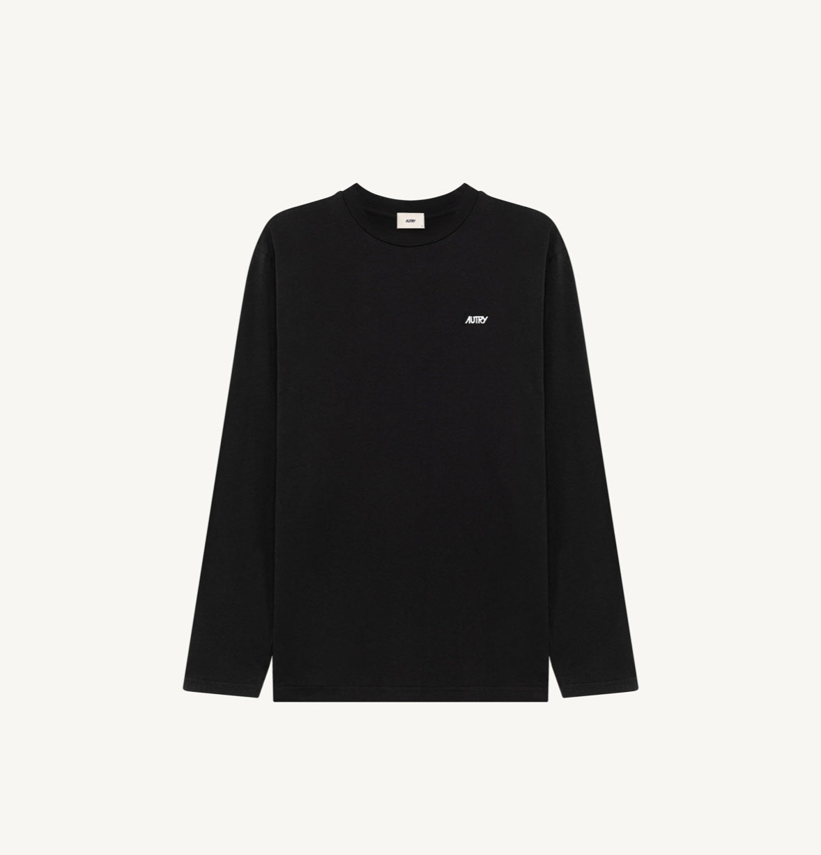 T- Shirt Manches Longues Mix Jersey Black