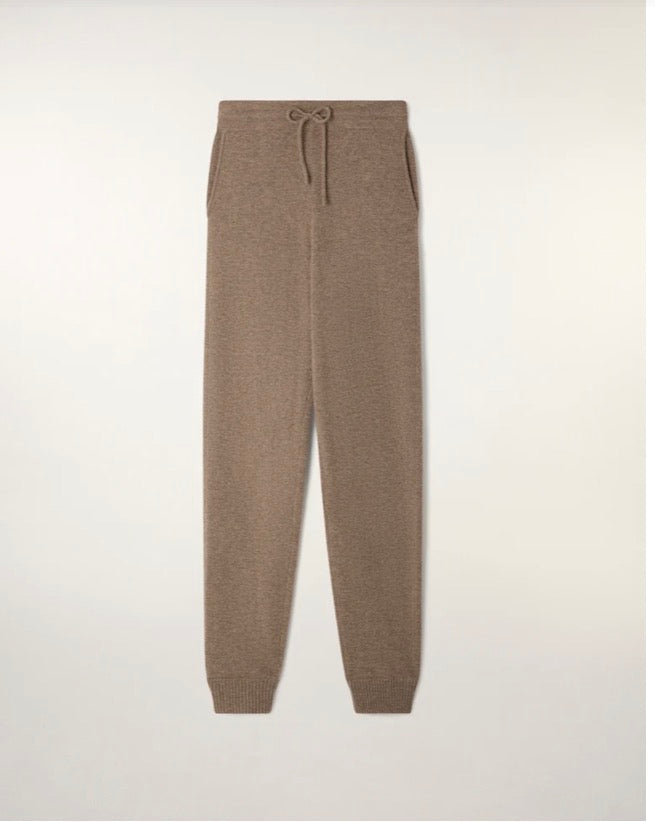 Jogging Droit Femme White Taupe