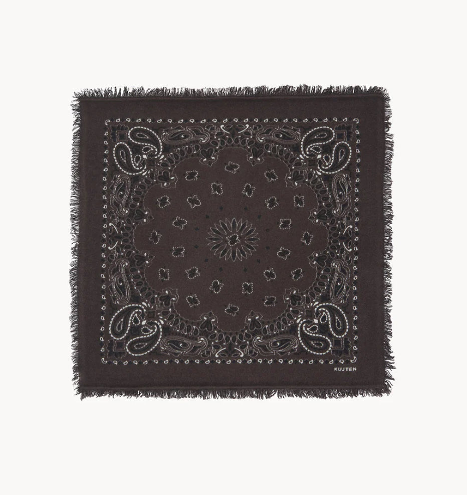 Grand Bandana Hachiko Marron