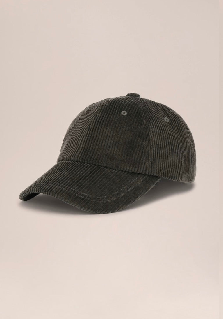 Papa - Casquette en velours côtelé ajustable Dark 354