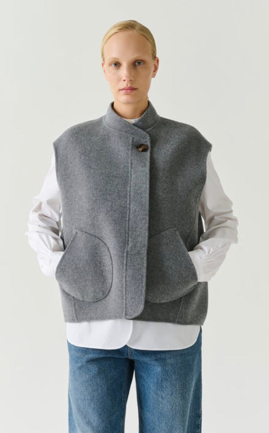 Blouson Adeline Gris Clair