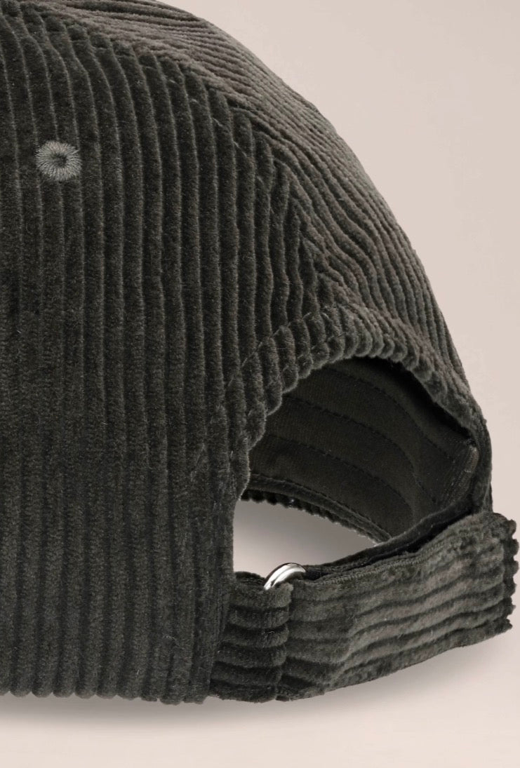 Papa - Casquette en velours côtelé ajustable Dark 354