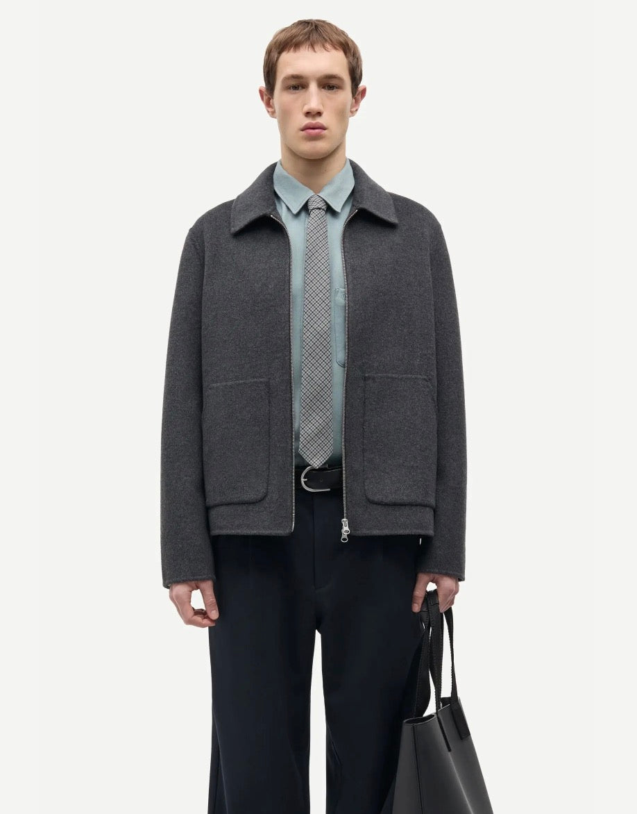 Sapaulo Jacket Dark Grey Mel