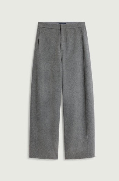 Pantalon Horatio en Laine Gris Clair